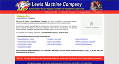 Desktop Screenshot of lewismachineco.com